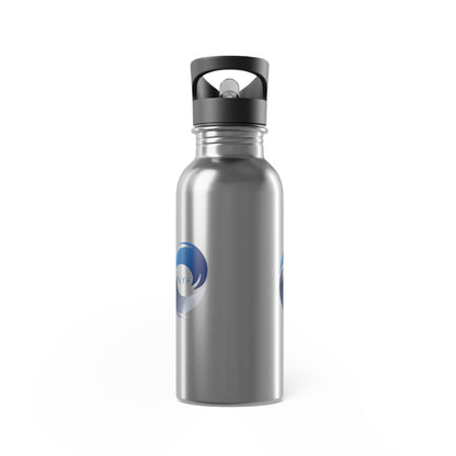 Stainless Steel Water Bottle With Straw, 20oz